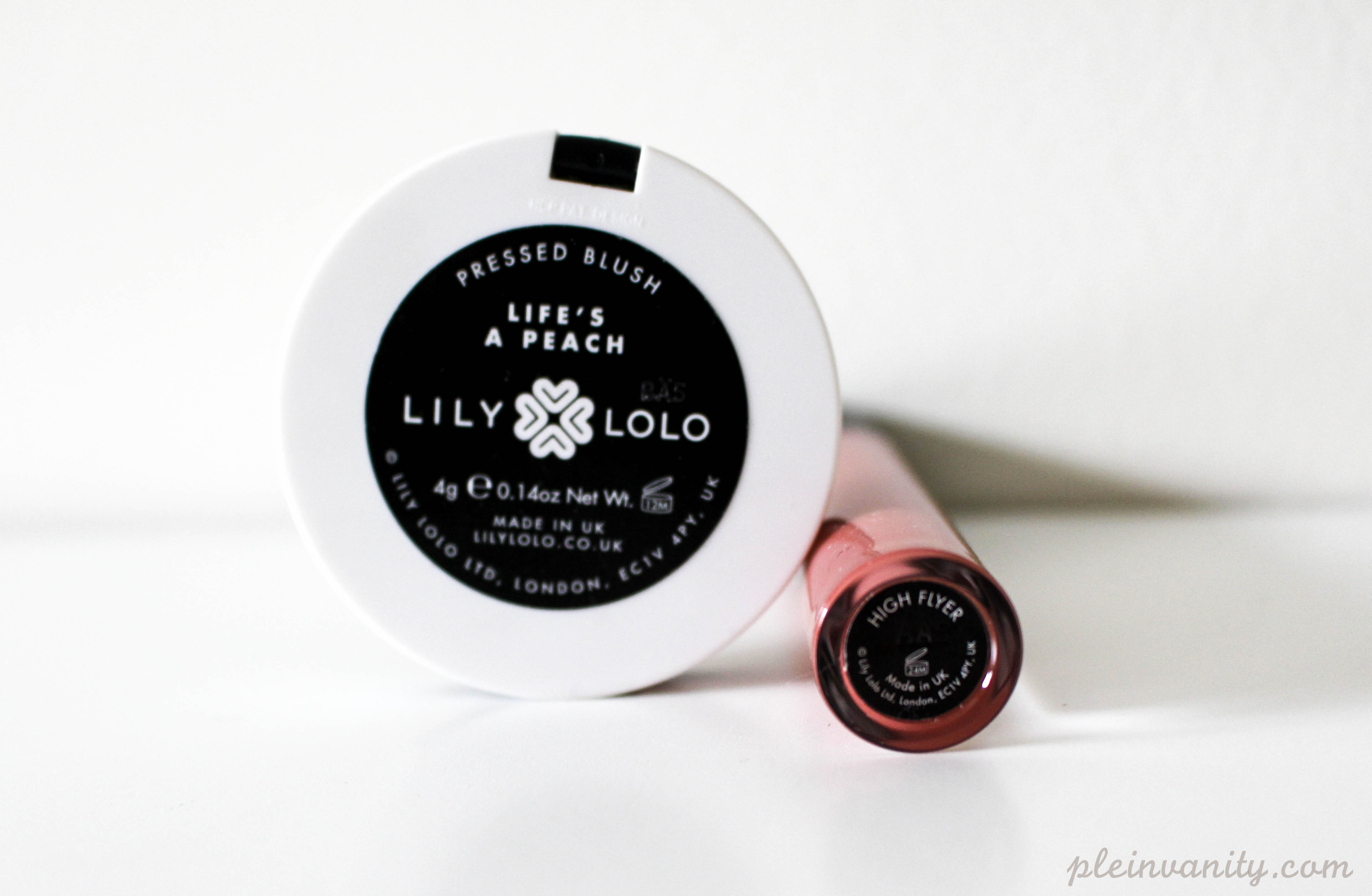 Lily Lolo pressed blush and lip gloss 2