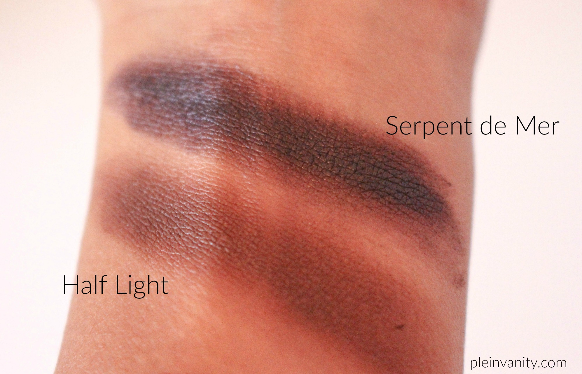 RitueldeFille Amber and Ash Eye Soot Swatches