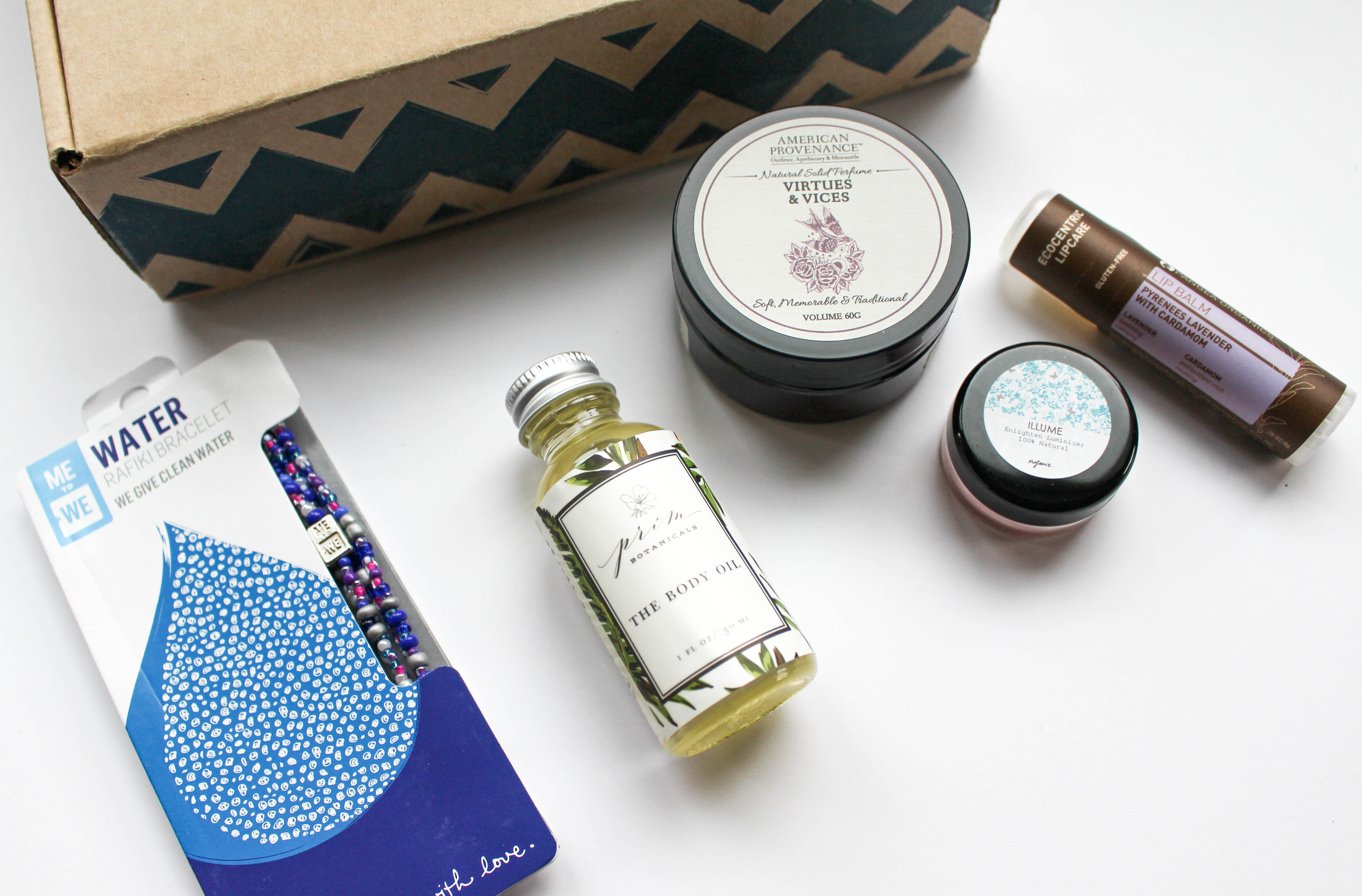 March Goodbeing Box_products