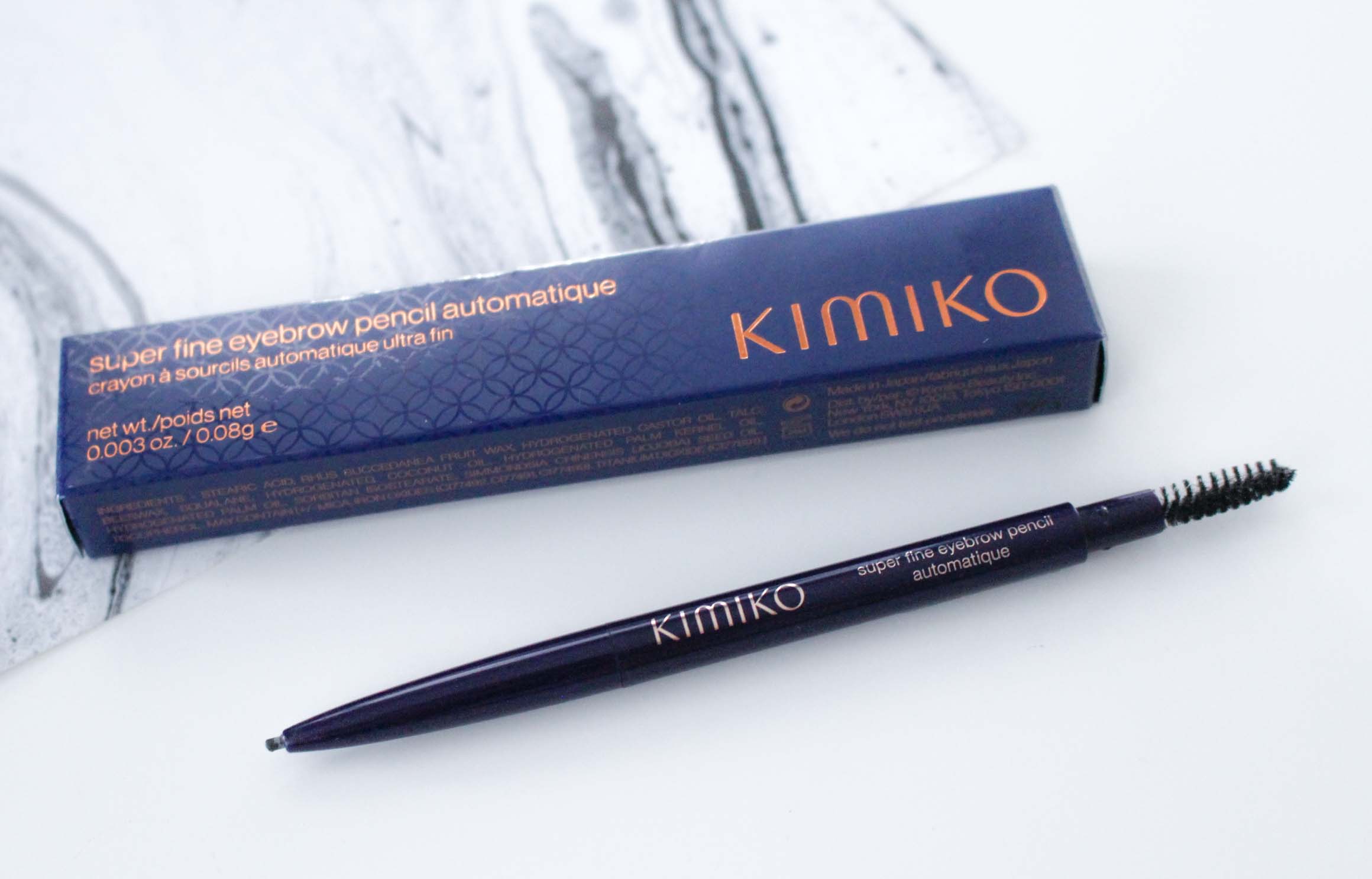 Kimiko Super Fine Eyebrow Pencil Automatique in Black Tea.